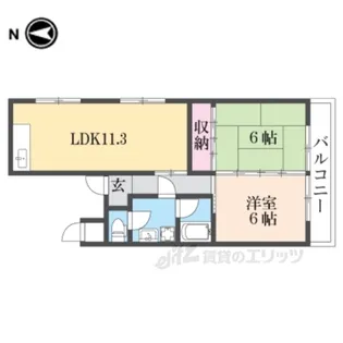 増田マンション【3階】の間取り