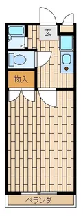 シャルマン南行徳【4階】の間取り