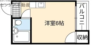 パシフィックヴィラ新森【4階】の間取り