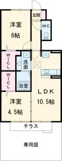 グリーンハイツ【1階】の間取り