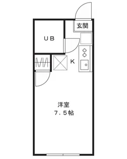 スプリングハウス【2階】の間取り