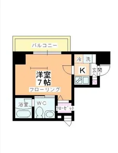 アルファコート西川口13【8階】の間取り
