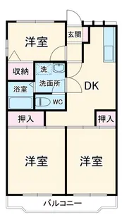 フレシールM2【2階】の間取り