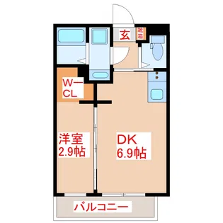 Galaxia bulge【5階】の間取り