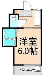 第1西亀荘【1階】の間取り