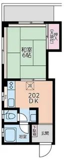 ファミール大和【2階】の間取り