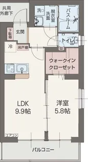 セルカ・シャロン【2階】の間取り