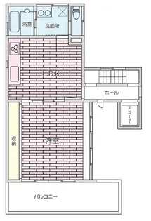 篠原ハウス【2階】の間取り