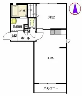 メゾン・SVI【2階】の間取り
