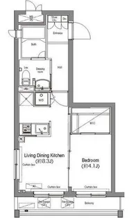 コンフォリア麻布台【2階】の間取り
