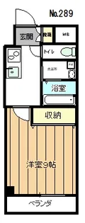ブロッサムガーデン利平治【1階】の間取り