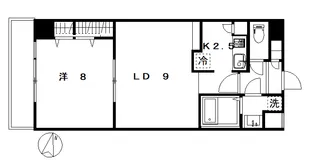 セピア西池袋【4階】の間取り