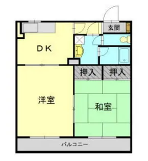 石芝イン北【1階】の間取り