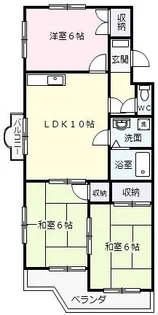 ファミールTOSHI【3階】の間取り