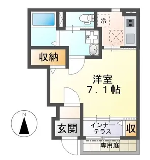 ゴールド(Gold)【1階】の間取り