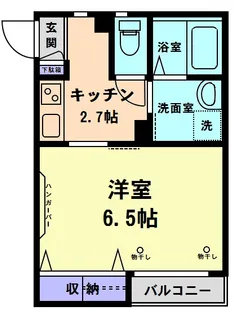 グランベール【1階】の間取り