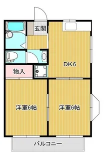 ノーブルビレッヂI【2階】の間取り