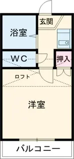 プラム今津【2階】の間取り