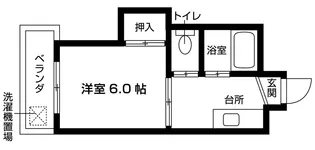 第2ハイム広田【3階】の間取り