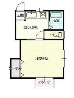 フラワー21【2階】の間取り