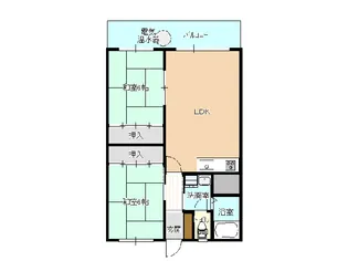 芦田ビル【2階】の間取り