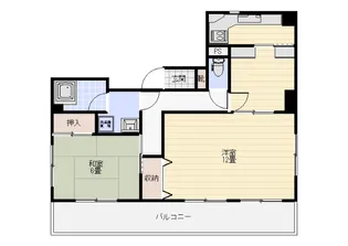 サンアイランド【4階】の間取り