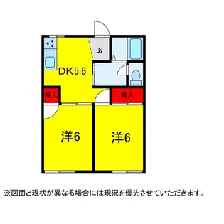 ウィンドコートB棟【1階】の間取り