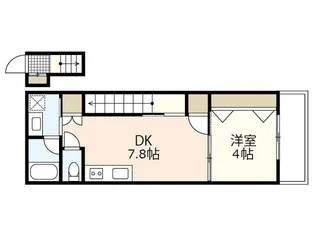 RIDERE光南【3階】の間取り