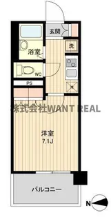 東京都新宿区大久保2【マンション】の間取り