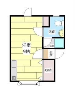 北海道江別市文京台【アパート】の間取り