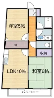 エクセル稲田【1階】の間取り