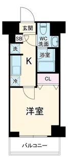 RELUXIA横濱元町【3階】の間取り