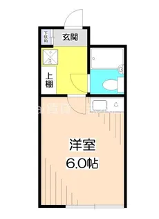 埼玉県朝霞市本町2【アパート】の間取り