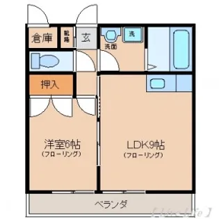 ファンタジーハウス2号館【2階】の間取り