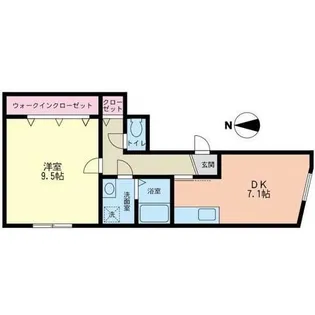 第1匠優ビル(ダイイチショウユウビル)【4階】の間取り