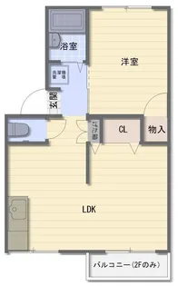 プレジール【2階】の間取り