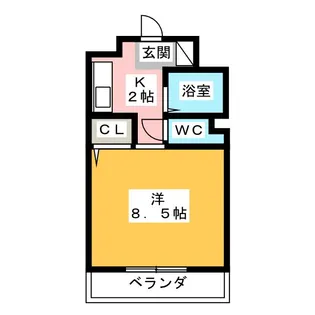 Young Village2【4階】の間取り