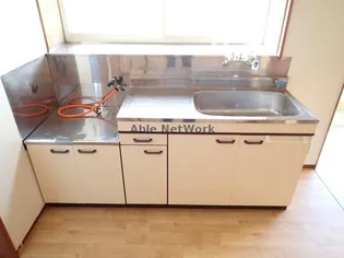 石井コーポB棟のキッチン