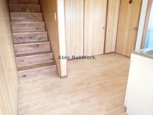 石井コーポB棟の玄関