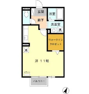 シャルム【2階】の間取り