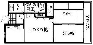 大阪府岸和田市磯上町1【マンション】の間取り