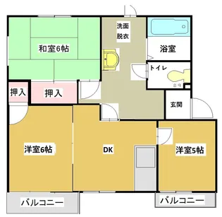 ベルピアIII【1階】の間取り
