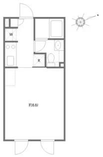 東京都杉並区高円寺南5【マンション】の間取り