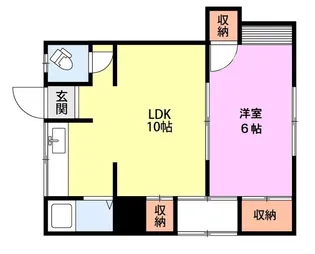 ハイムホープ【1階】の間取り