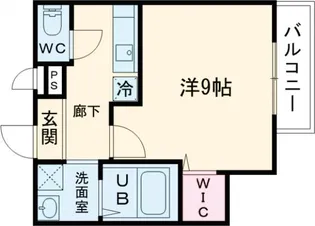 フジパレス堺諏訪森III番館【2階】の間取り