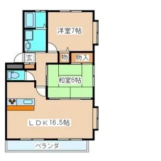コージィコート壱番館【2階】の間取り