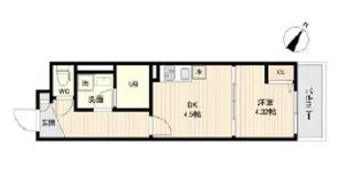 東京都世田谷区上馬2【マンション】の間取り