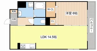 LA・VILLA五箇荘【2階】の間取り