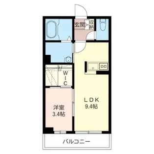 レガーレ【1階】の間取り
