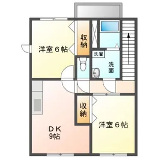 ベルセレーノ【2階】の間取り